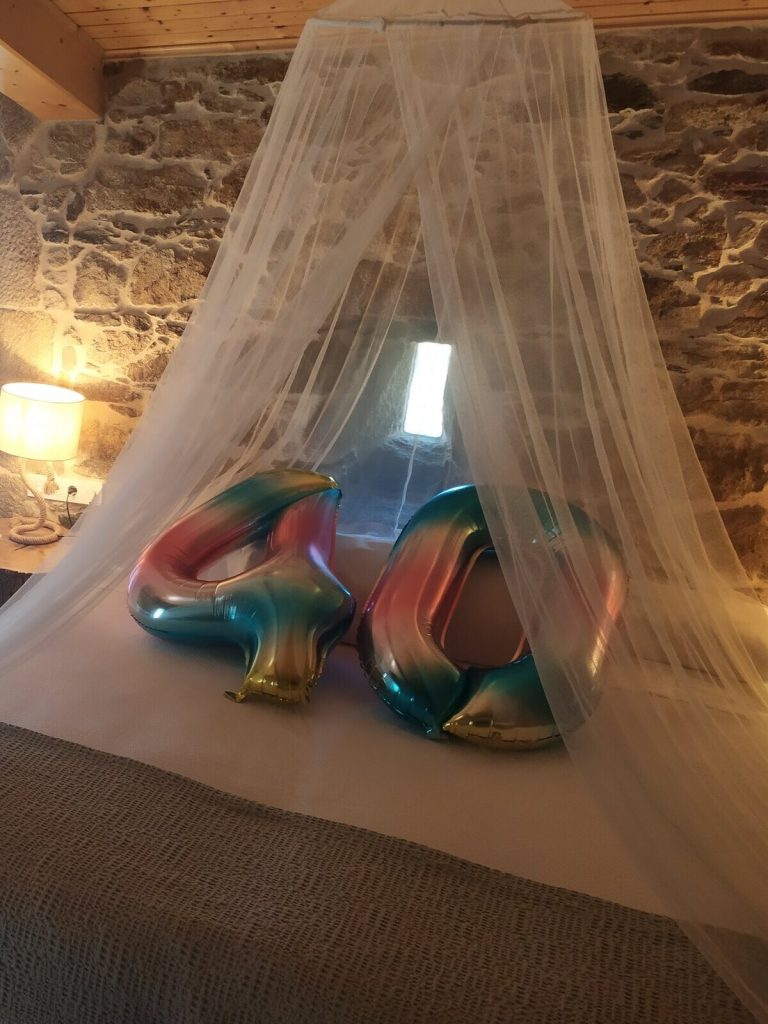 Globos con forma de números